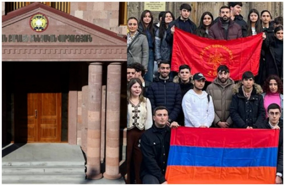 ՀՅԴ երիտասարդների ակցիան Քննչական կոմիտեի մոտ՝ կապված ՀՅԴ-ականների ձերբակալությունների հետ (տեսանյութ)